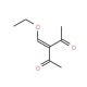 3-Ethoxymethylene-2,4-pentanedione (CAS 33884-41-2) - chemical structure image