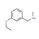 (3-Ethoxyphenyl)-N-methylmethanamine (CAS 893581-62-9) - chemical structure image