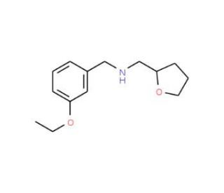 (3-Ethoxyphenyl)-N-(tetrahydro-2-furanylmethyl)methanamine - chemical structure image