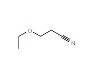 3-ethoxypropanenitrile (CAS 2141-62-0) - chemical structure image