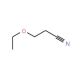 3-ethoxypropanenitrile (CAS 2141-62-0) - chemical structure image