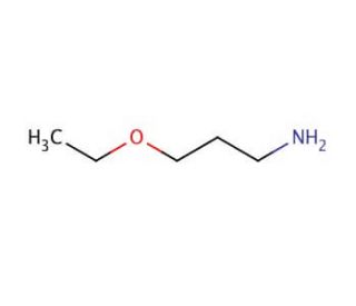 3-Ethoxypropylamine (CAS 6291-85-6) - chemical structure image