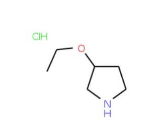3-Ethoxypyrrolidine hydrochloride - chemical structure image