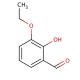 3-Ethoxysalicylaldehyde (CAS 492-88-6) - chemical structure image