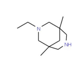 3-Ethyl-1,5-dimethyl-3,7-diaza-bicyclo[3.3.1]-nonane - chemical structure image