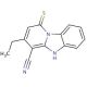 3-ethyl-1-mercaptopyrido[1,2-a]benzimidazole-4-carbonitrile - chemical structure image
