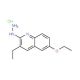 3-Ethyl-2-hydrazino-6-ethoxyquinoline hydrochloride (CAS 1170986-56-7) - chemical structure image