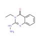 3-ethyl-2-hydrazinoquinazolin-4(3H)-one (CAS 86662-57-9) - chemical structure image