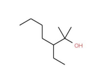3-Ethyl-2-methyl-2-heptanol (CAS 19780-59-7) - chemical structure image