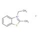 3-Ethyl-2-methylbenzothiazolium iodide (CAS 3119-93-5) - chemical structure image