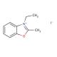 3-Ethyl-2-methylbenzoxazolium iodide (CAS 5260-37-7) - chemical structure image