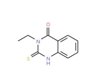 3-Ethyl-2-thioxo-2,3-dihydroquinazolin-4(1H)-one (CAS 13906-08-6) - chemical structure image