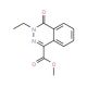 3-Ethyl-4-oxo-3,4-dihydro-phthalazine-1-carboxylic acid methyl ester (CAS 16015-53-5) - chemical structure image