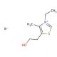 3-Ethyl-5-(2-hydroxyethyl)-4-methylthiazolium bromide (CAS 54016-70-5) - chemical structure image
