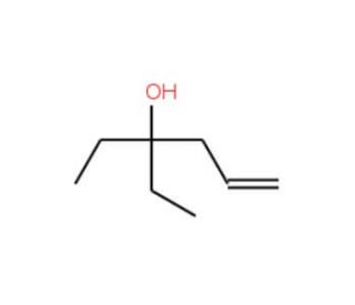 3-Ethyl-5-hexen-3-ol (CAS 1907-46-6) - chemical structure image