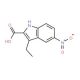 3-Ethyl-5-nitro-1H-indole-2-carboxylic acid - chemical structure image