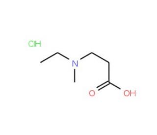 3-[Ethyl(methyl)amino]propanoic acid hydrochloride - chemical structure image