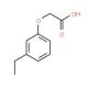 (3-Ethyl-phenoxy)-acetic acid (CAS 1878-51-9) - chemical structure image