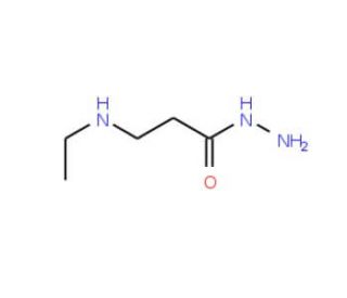 3-(Ethylamino)propanohydrazide - chemical structure image