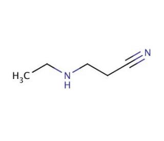3-(Ethylamino)propionitrile (CAS 21539-47-9) - chemical structure image