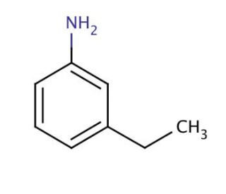 3-Ethylaniline (CAS 587-02-0) - chemical structure image