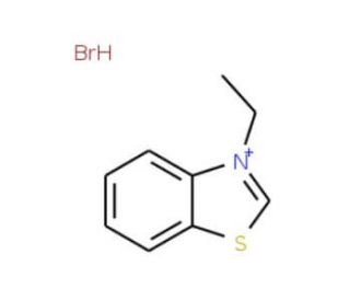3-Ethylbenzothiazolium bromide (CAS 32446-47-2) - chemical structure image