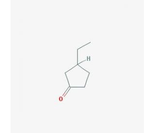 3-Ethylcyclopentanone (CAS 10264-55-8) - chemical structure image