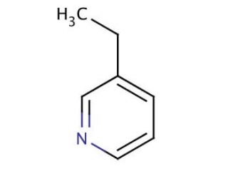 3-Ethylpyridine (CAS 536-78-7) - chemical structure image
