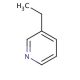 3-Ethylpyridine (CAS 536-78-7) - chemical structure image