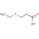 3-(ethylsulfanyl)propanoic acid (CAS 7244-82-8) - chemical structure image