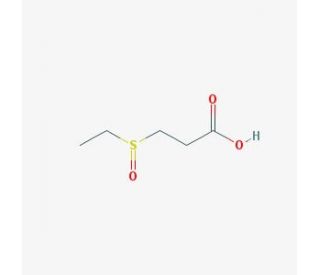 3-(ethylsulfinyl)propanoic acid (CAS 137375-82-7) - chemical structure image