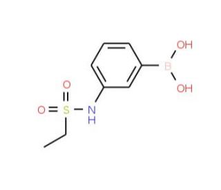 3-(Ethylsulfonamido)phenylboronic acid (CAS 710348-41-7) - chemical structure image
