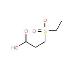 3-(Ethylsulfonyl)propanoic acid - chemical structure image