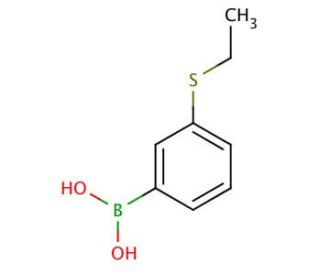 3-(Ethylthio)phenylboronic acid (CAS 870718-05-1) - chemical structure image