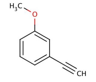 3-Ethynylanisole (CAS 768-70-7) - chemical structure image