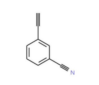 3-Ethynylbenzonitrile (CAS 171290-53-2) - chemical structure image