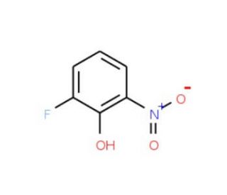 3-Fluoro-2-hydroxynitrobenzene (CAS 1526-17-6) - chemical structure image