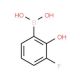 3-Fluoro-2-hydroxyphenylboronic acid (CAS 259209-24-0) - chemical structure image