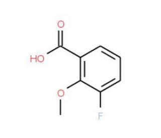 3-Fluoro-2-methoxybenzoic acid (CAS 106428-05-1) - chemical structure image