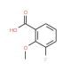 3-Fluoro-2-methoxybenzoic acid (CAS 106428-05-1) - chemical structure image