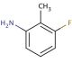 3-Fluoro-2-methylaniline (CAS 443-86-7) - chemical structure image