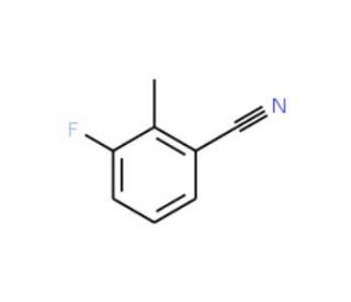 3-Fluoro-2-methylbenzonitrile (CAS 185147-06-2) - chemical structure image