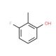 3-Fluoro-2-methylphenol (CAS 443-87-8) - chemical structure image