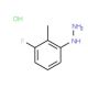 (3-Fluoro-2-methylphenyl)hydrazinehydrochloride - chemical structure image