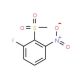 3-Fluoro-2-(methylsulphonyl)nitrobenzene (CAS 1210693-43-8) - chemical structure image
