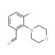 3-Fluoro-2-(N-morpholino)-benzaldehyde (CAS 736991-35-8) - chemical structure image