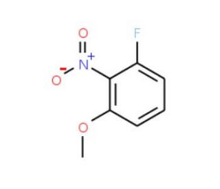 3-Fluoro-2-nitroanisole (CAS 641-49-6) - chemical structure image