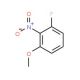 3-Fluoro-2-nitroanisole (CAS 641-49-6) - chemical structure image
