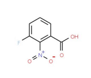 3-Fluoro-2-nitrobenzoic acid (CAS 1000339-51-4) - chemical structure image