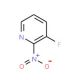 3-Fluoro-2-nitropyridine (CAS 54231-35-5) - chemical structure image